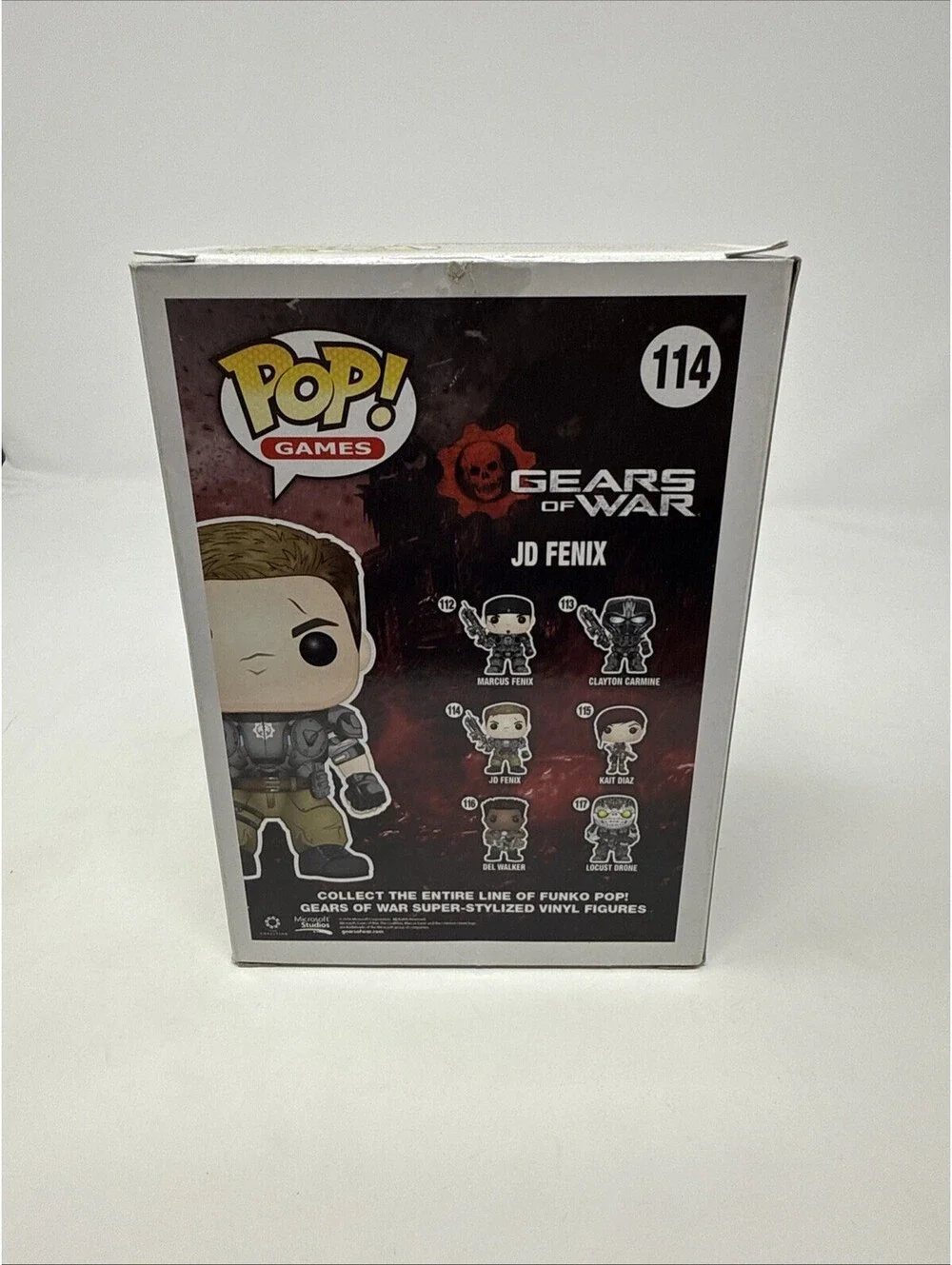 Funko Pop! Vinyl: Gears of War - JD Fenix #114